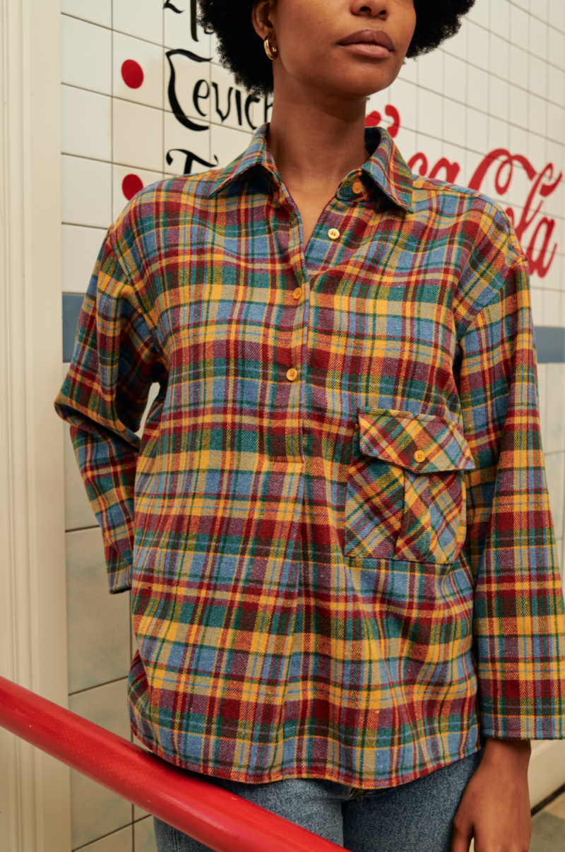 Barry Made Harry Multi Check Shirt - Image 4