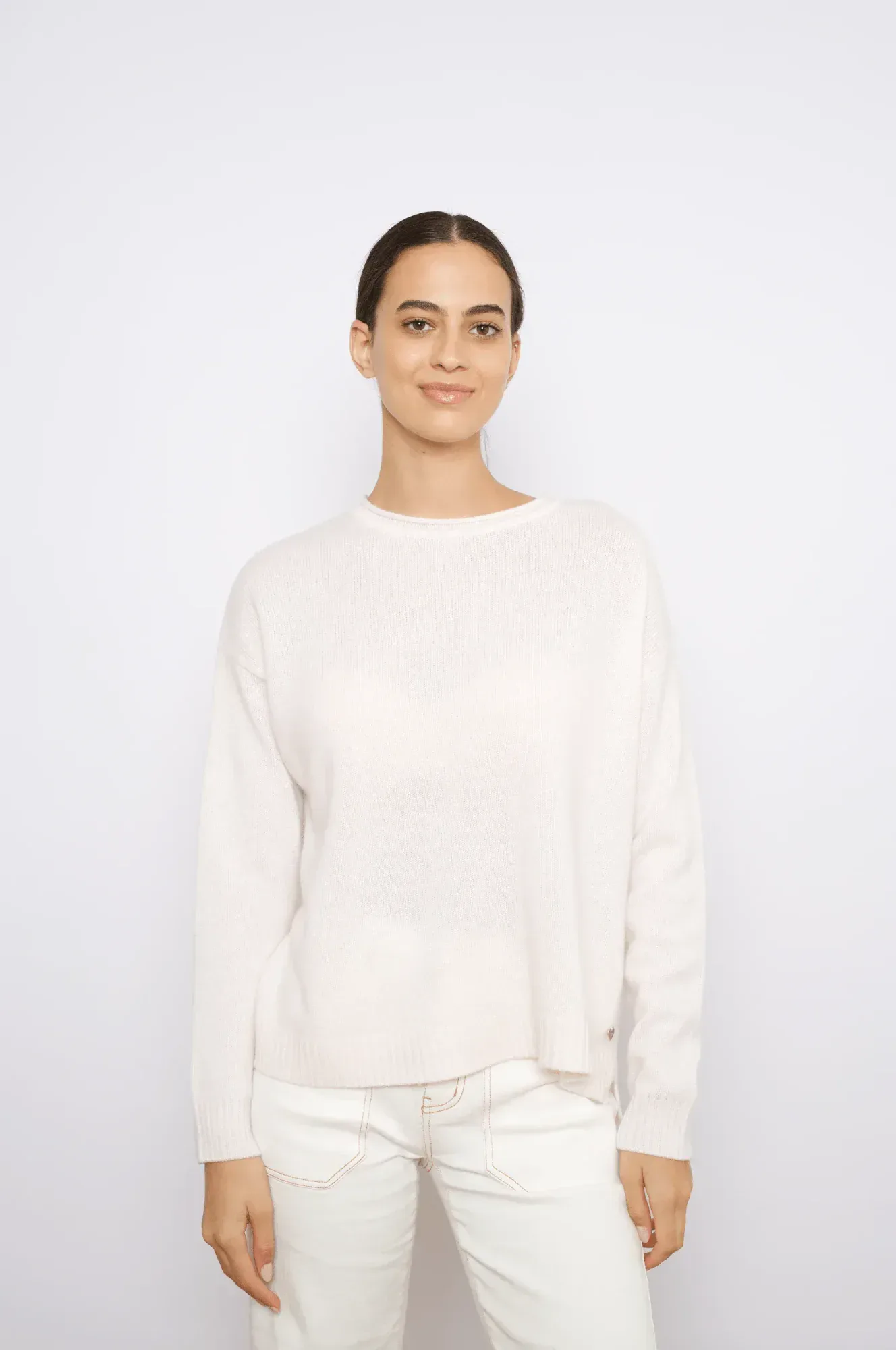 Alessandra High Tide Cashmere Sweater