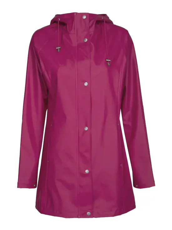 Ilse Jacobsen Light Mid Length Raincoat Jam