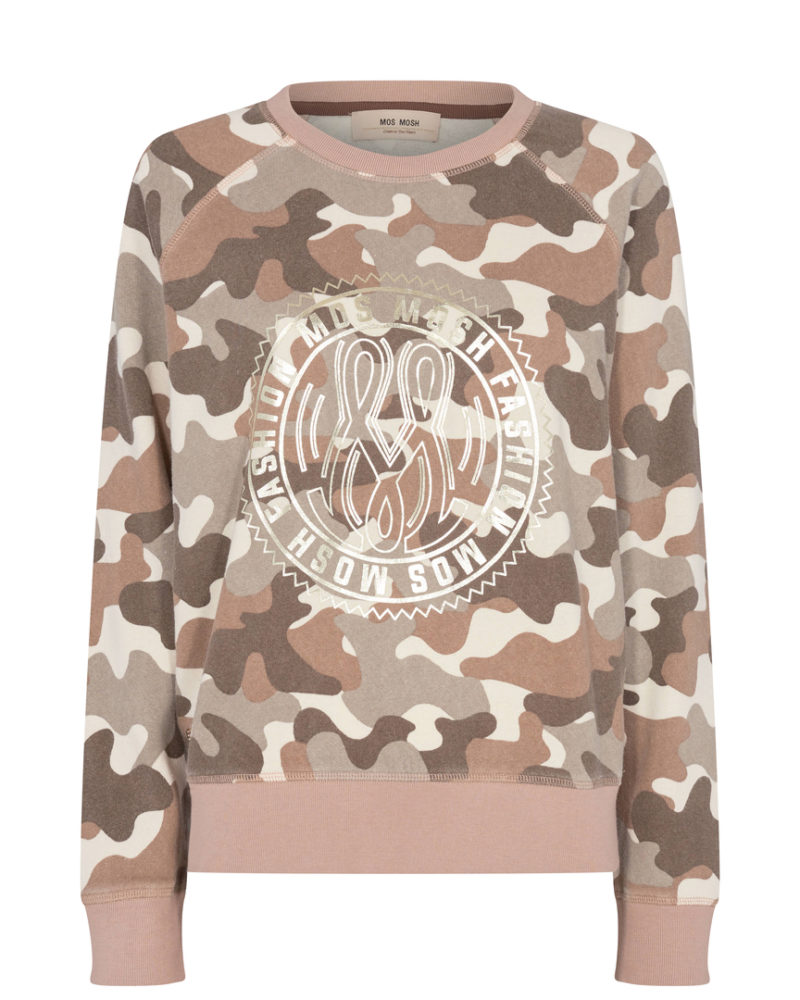Mos Mosh Ace O-LS Camo Sweatshirt - Image 2