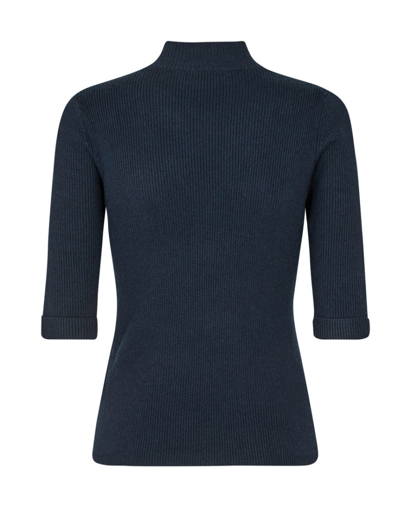 SS22 142920 468 2.Trudy Turtle Neck Knit Salute Navy