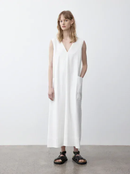 Foemina Winnie Dress White
