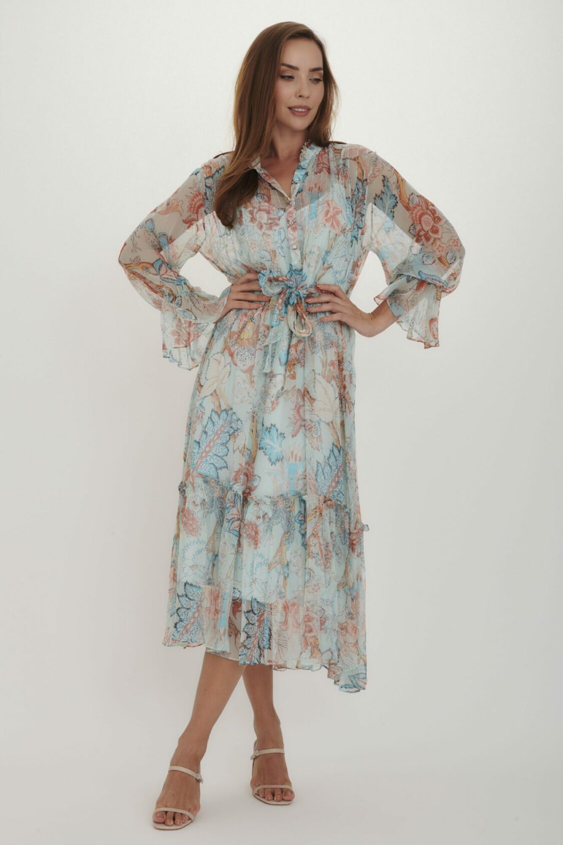Kamare Hope Silk Dress Gypsy Thyme Clothing