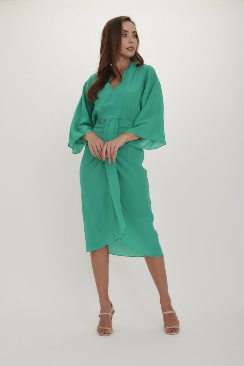 Kamare Caris Silk Dress Jungle - Image 4