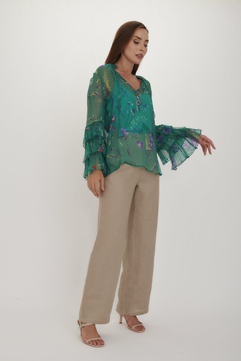 Kamare Liz Silk Blouse - Image 5