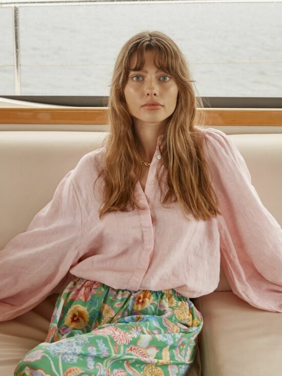 Alessandra Charade Linen Shirt