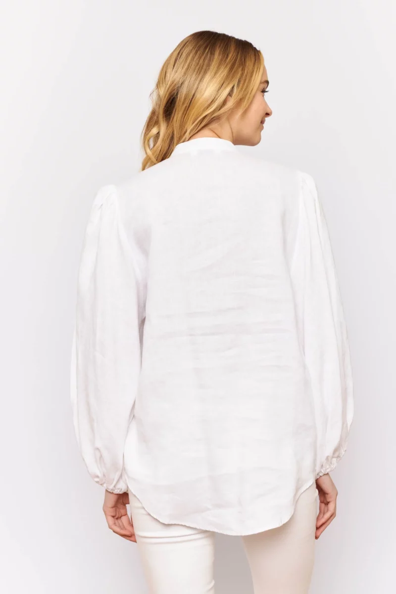alessandra shirts charade shirt in white linen 31108639457334 scaled