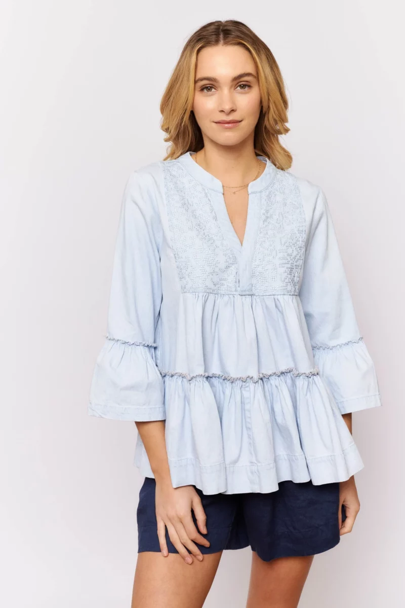 alessandra shirts temptress top in pale blue denim 31107575382070 scaled