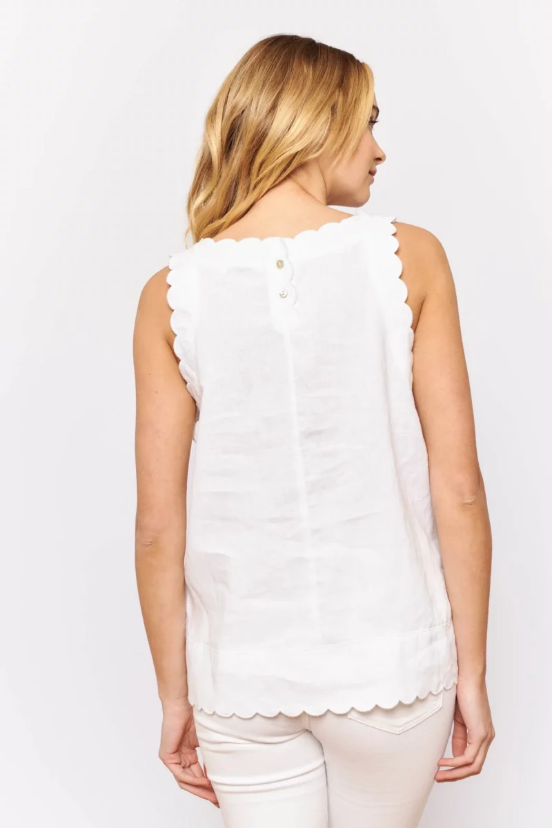 alessandra shirts twiggy top in white linen 31264385695798 scaled