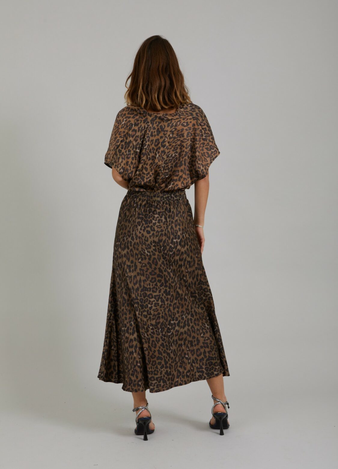 Coster Leo Print Top & Skirt