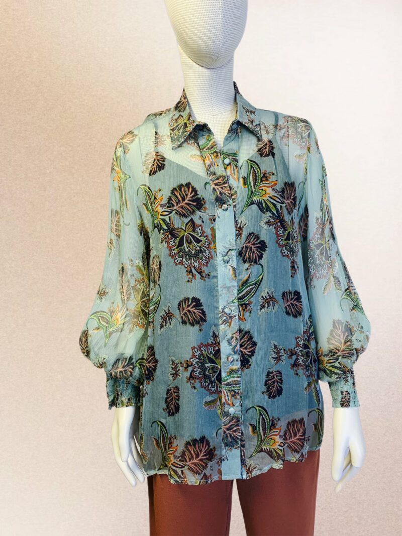 Kamare Hudson Silk Blouse Wildflower