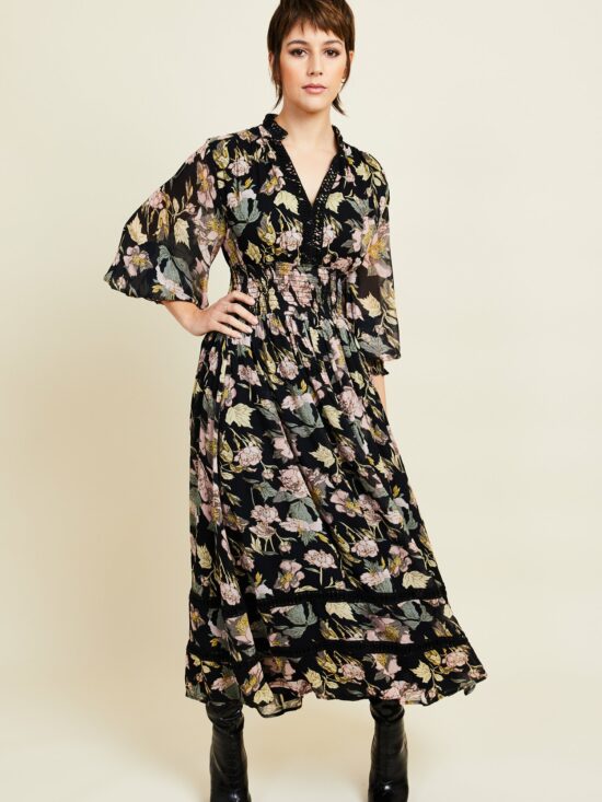 Kamare Juliet Dress Pink Magnolia
