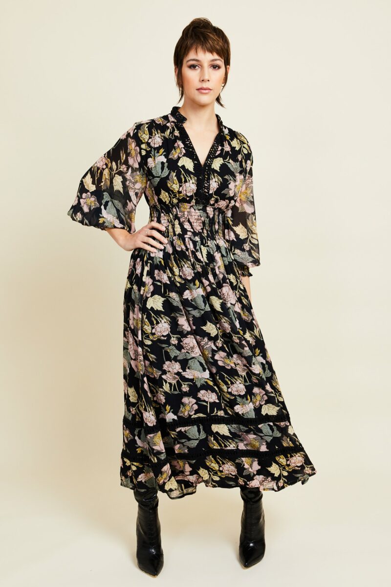 Kamare Juliet Dress Pink Magnolia