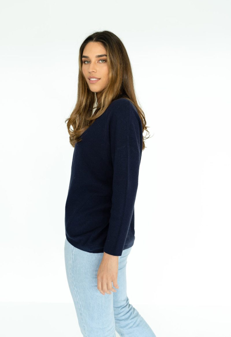 LUNA TOP - INDIGO
