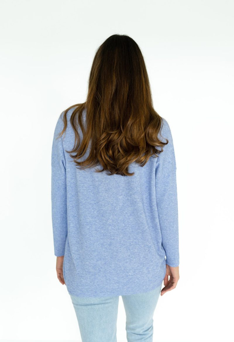 LUNA TOP - SKY BLUE