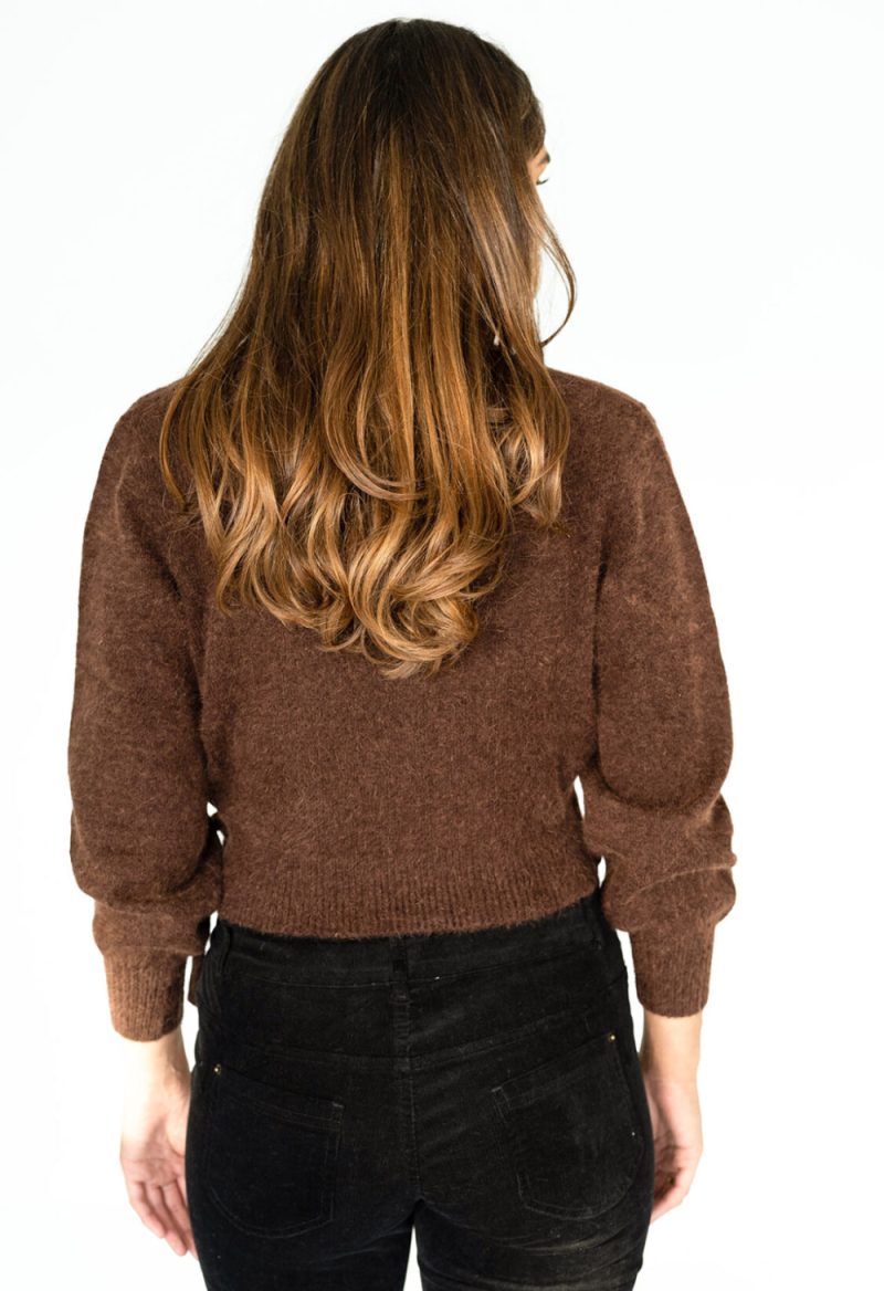 Humidity Dusk Knit Wrap Top - Image 3