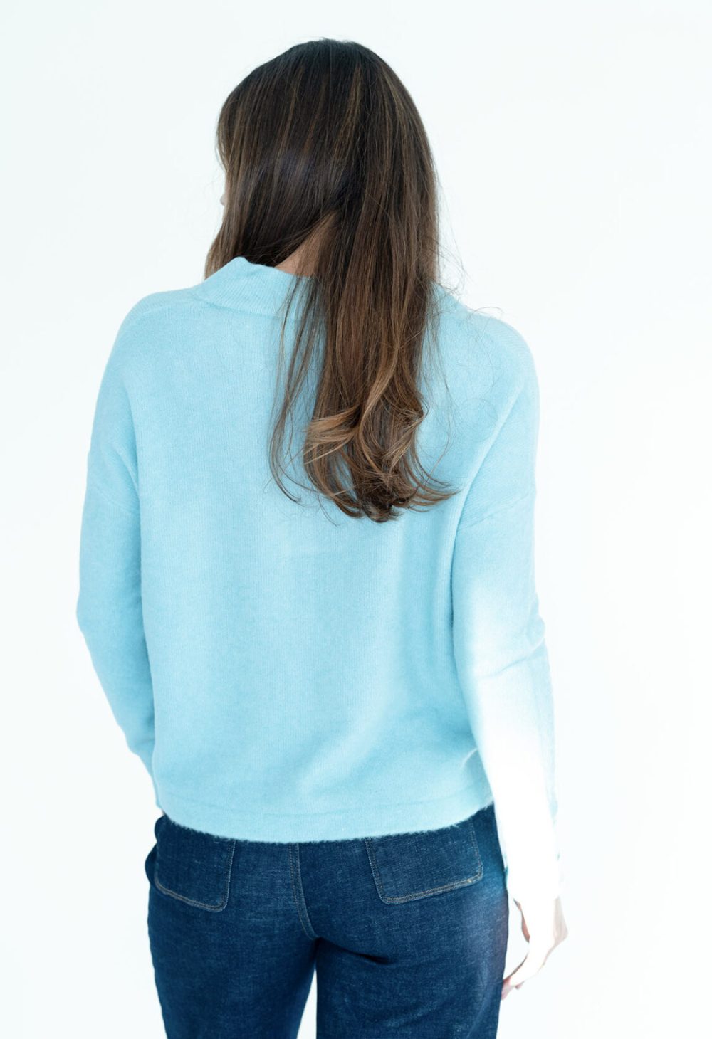 RIVIERA SWEATER - AQUA