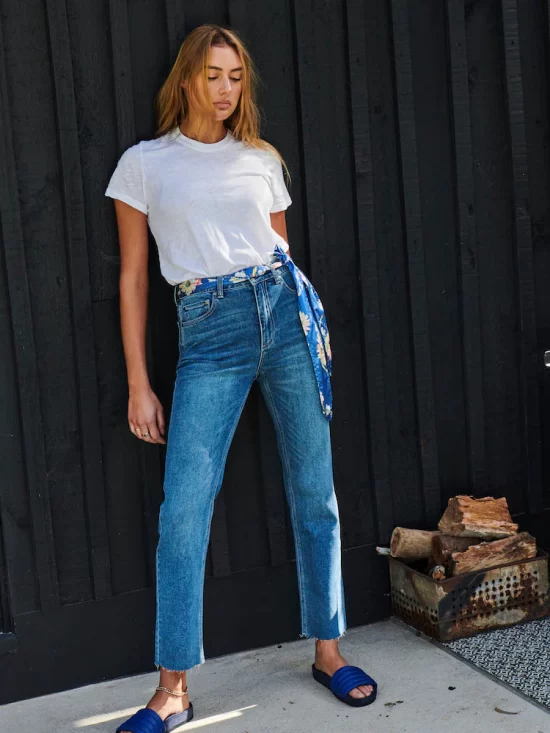 Kireina Sadie Abstract Jeans