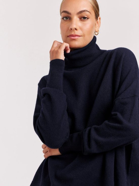 Alessandra A Polo Bay Cashmere Sweater