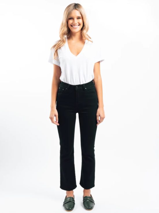 Kireina Vacay Jean Hemmed Black