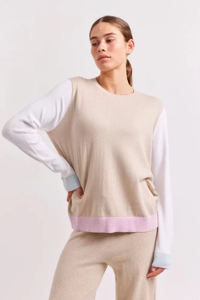 alessandra sweater eton cotton cashmere sweater in vellum 41322428268838 1 e1687159010224
