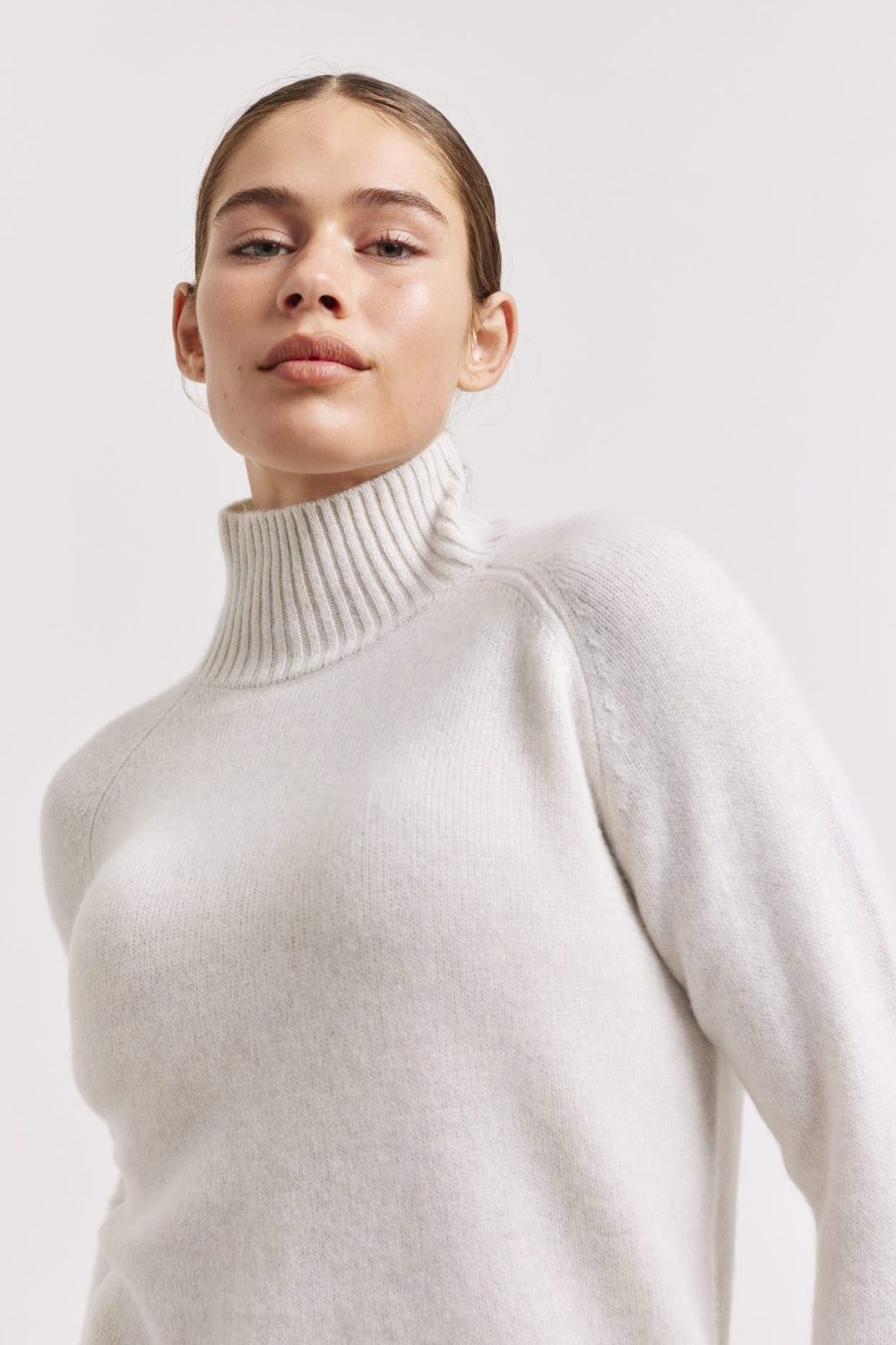 Alessandra Fifi Polo Cashmere Sweater - Thyme Clothing