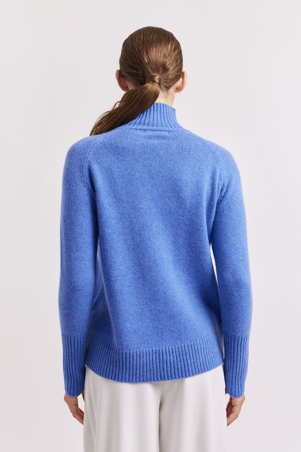 Alessandra Fifi Polo Cashmere Sweater - Thyme Clothing