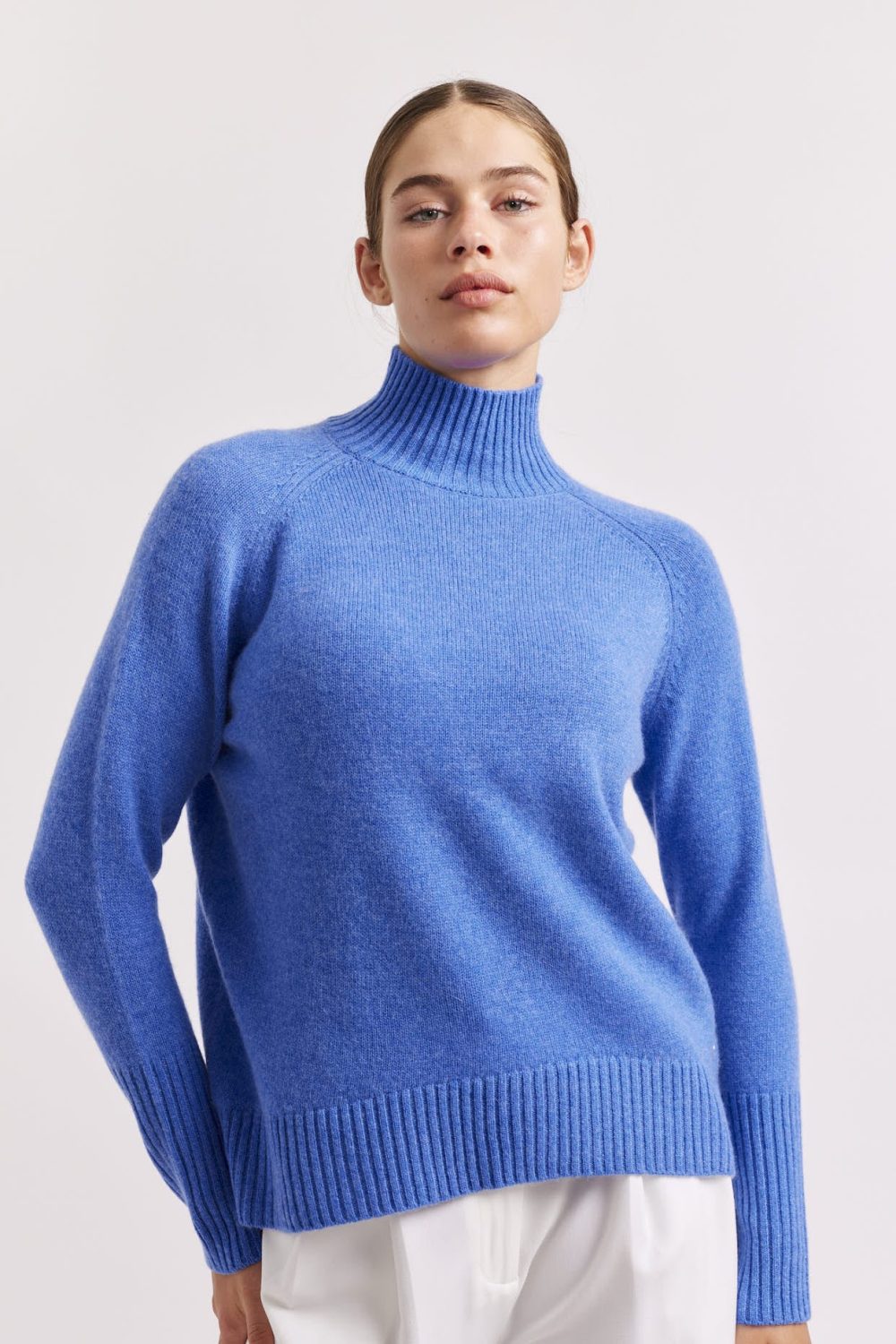 Alessandra Fifi Polo Cashmere Sweater - Thyme Clothing