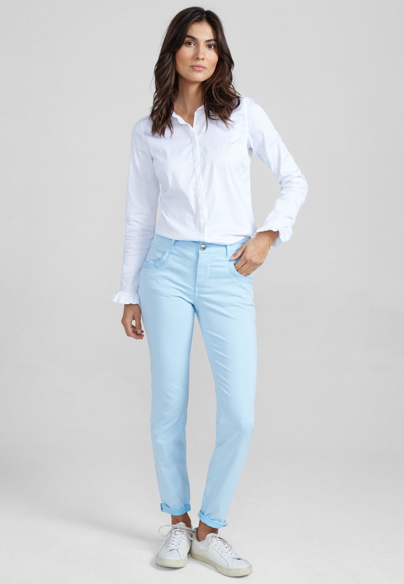 Naomi Treasure Pant Regular Clear Sky