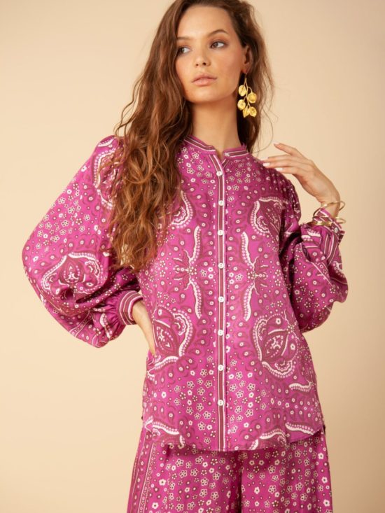 Elizaveta Twill Top
