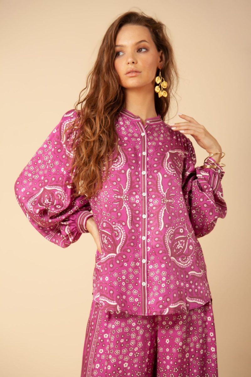Elizaveta Twill Top
