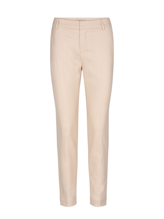 Abbey Herring Check Pant Ankle Silver Pink