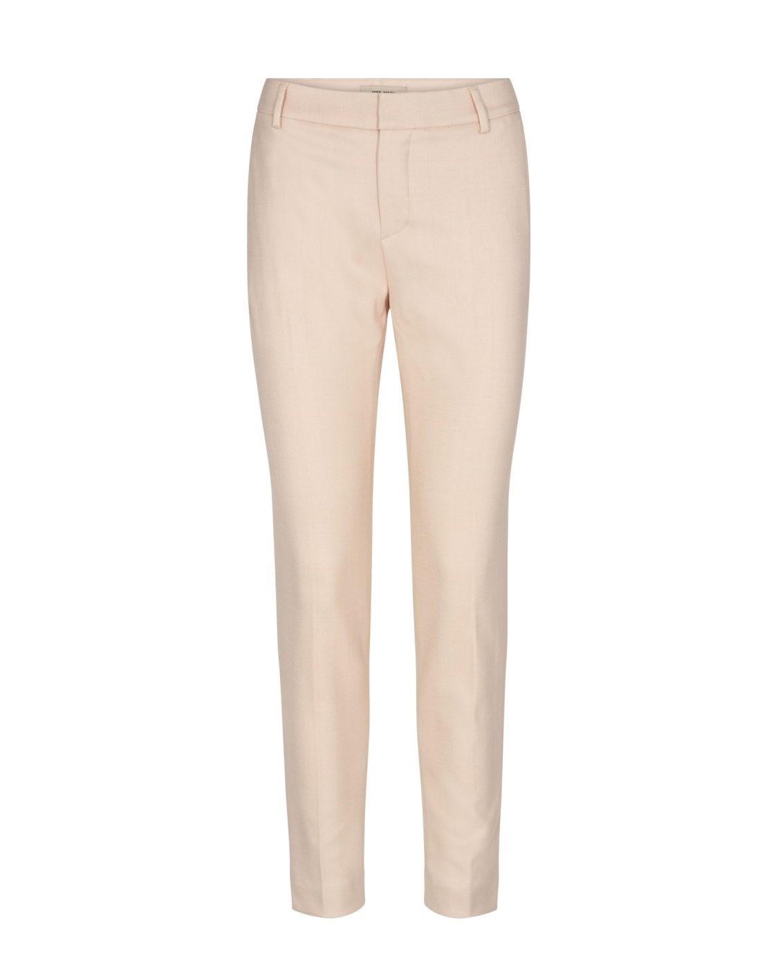 Abbey Herring Check Pant Ankle Silver Pink