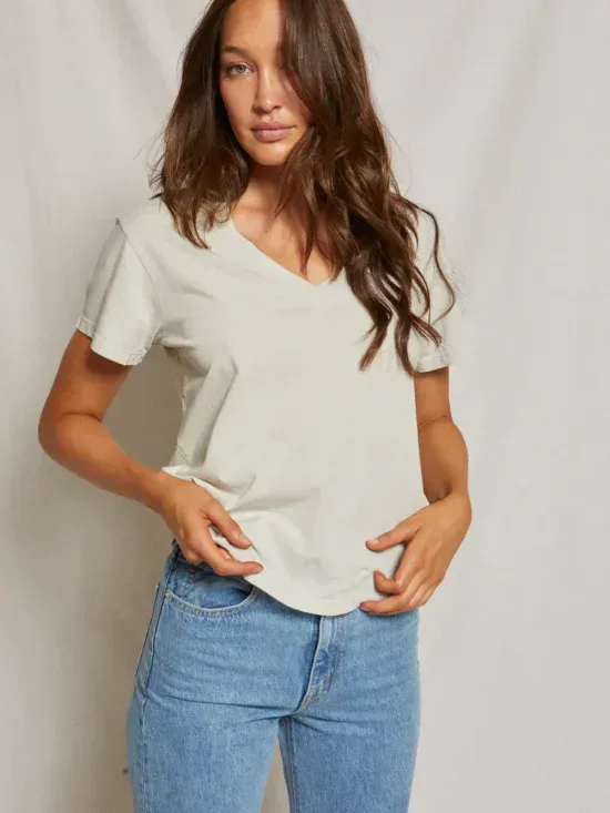 Perfect White Tee Hendrix Tee Chalk