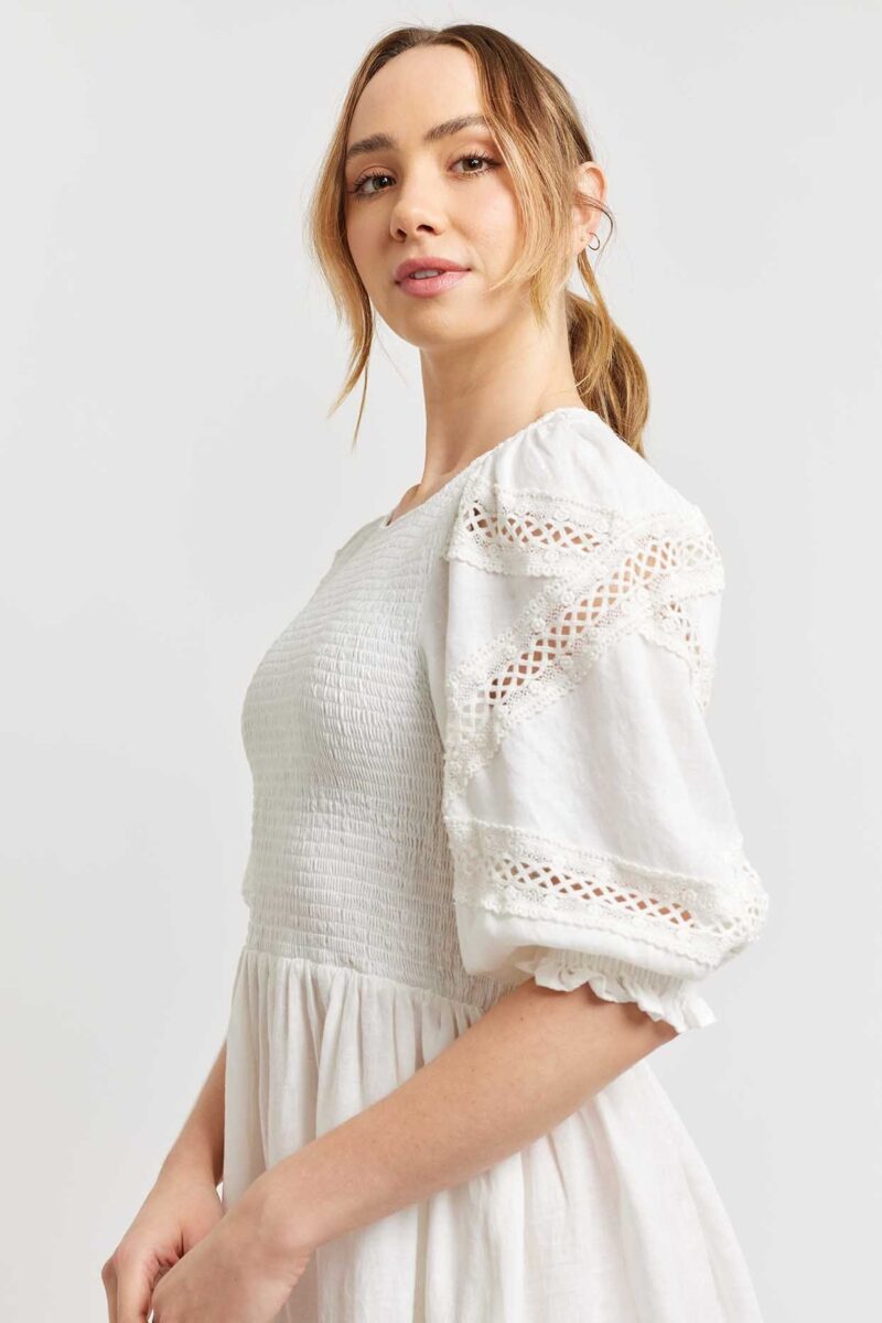 Alessandra Claudia Linen Dress - Image 11