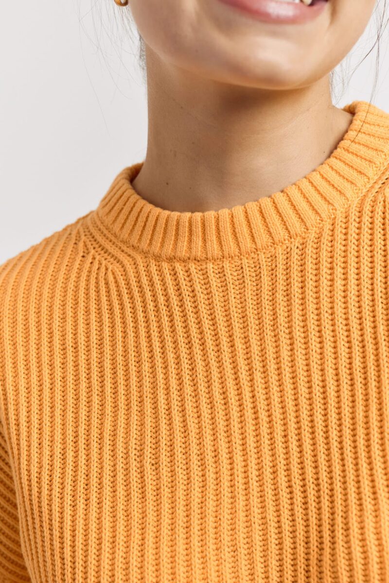 alessandra sweater limone cotton sweater in mandarin 42173553672486 e1695601085393