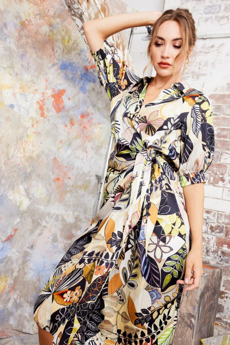 Kamare Euro Print Georgie Dress