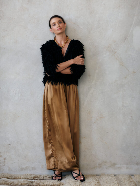 Natasha The Label Amelie Bolero Jacket Black