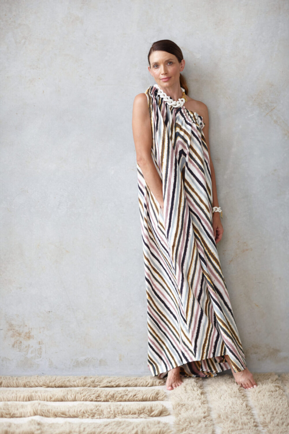Erica formal one shoulder dress sales