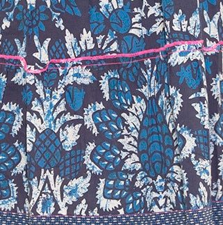 Lola Australia Pineapple Print Morocco Midi Dress