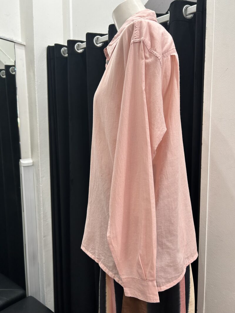 Natasha The Label Ivy Button Shirt Dusty Pink - Image 4