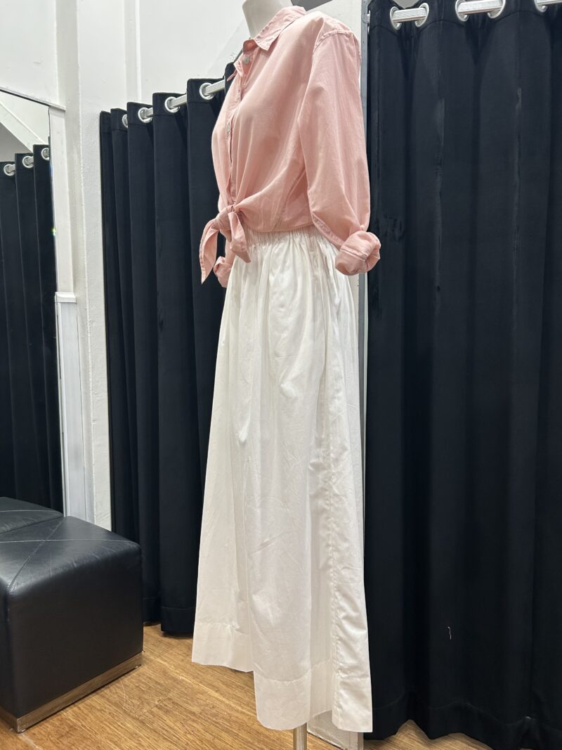 Natasha The Label Lila Wide Leg Pant White - Image 6