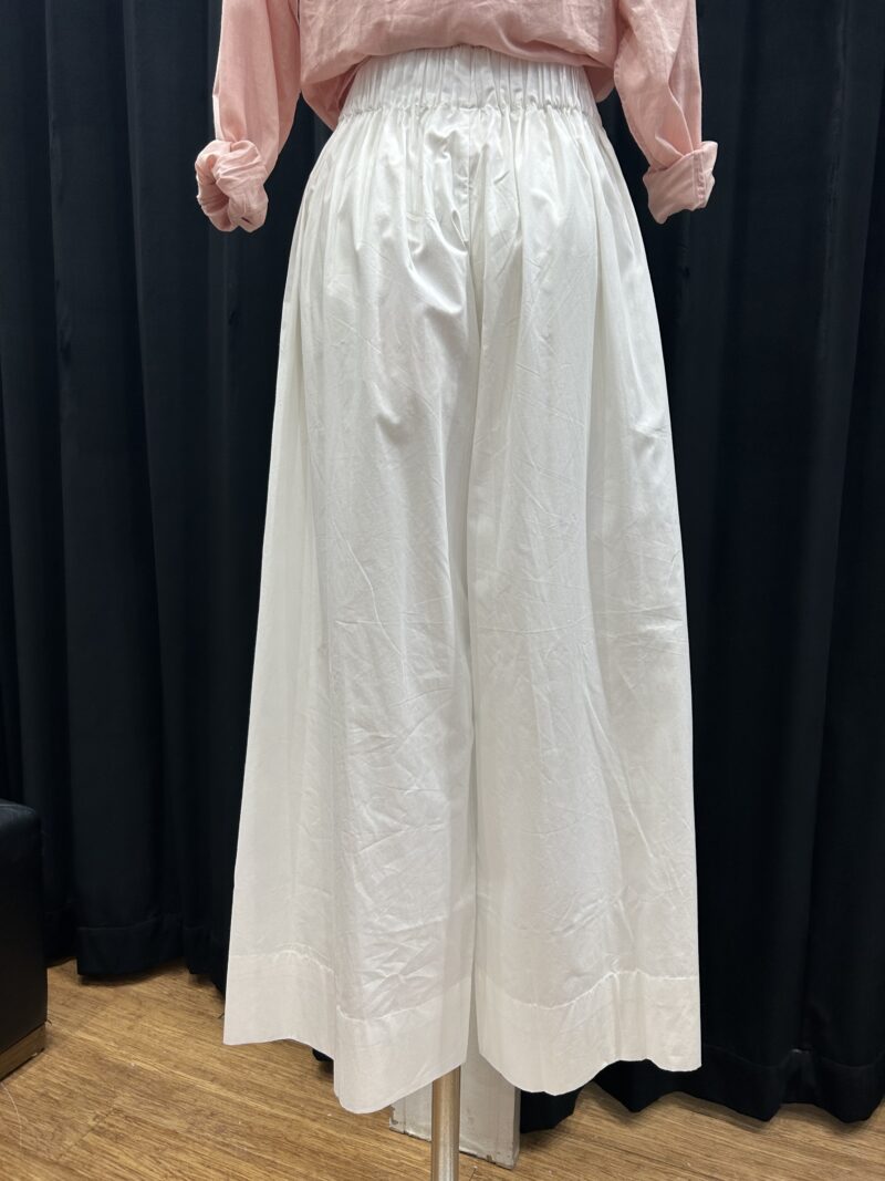 Natasha The Label Lila Wide Leg Pant White - Image 4