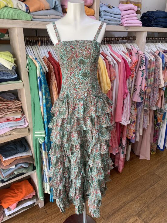 Lola Australia Gilligan Palm Print Valentina Dress