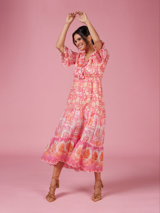 Loobie's Story Chantilly Midi Dress