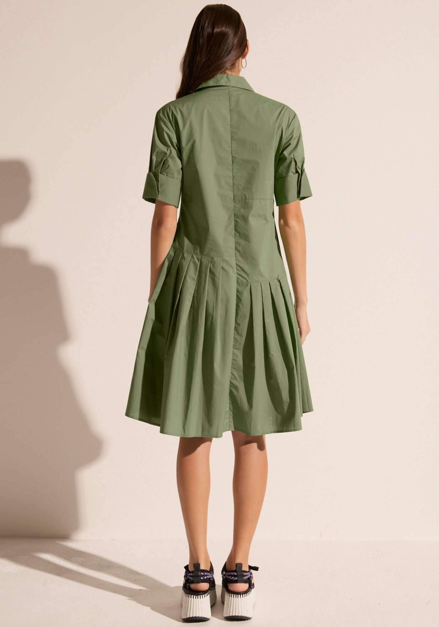 POL Clothing Toya Shirt Dress - Image 3
