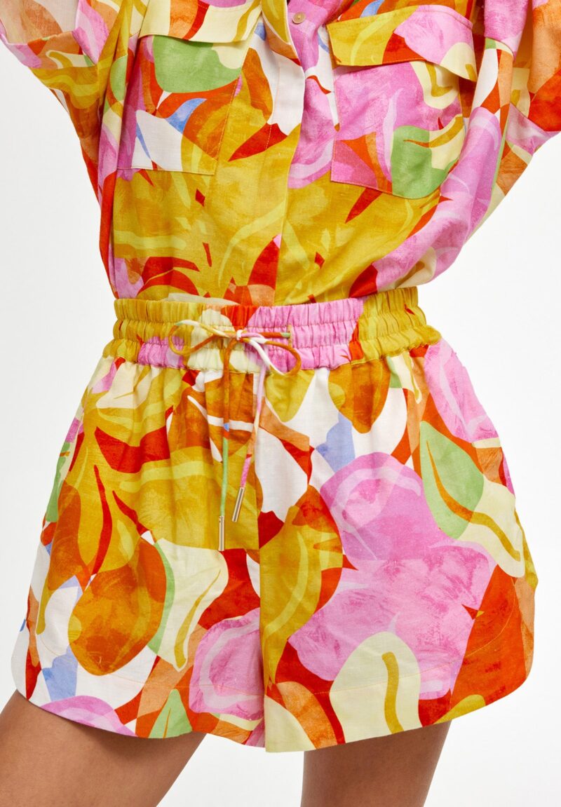 Kinney Juniper Short Abstract Capri - Image 5