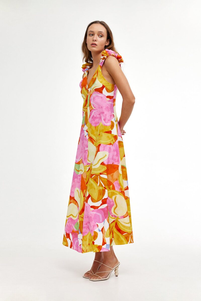 Kinney Paloma Dress Capri Abstract