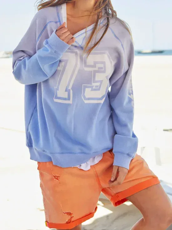 Hammill & Co Vintage Orange Denim Short