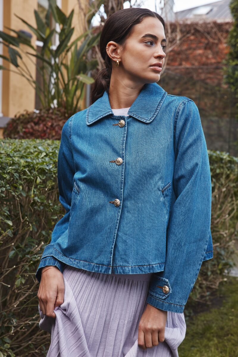 Alessandra Taylor Jacket Denim Wash - Image 2